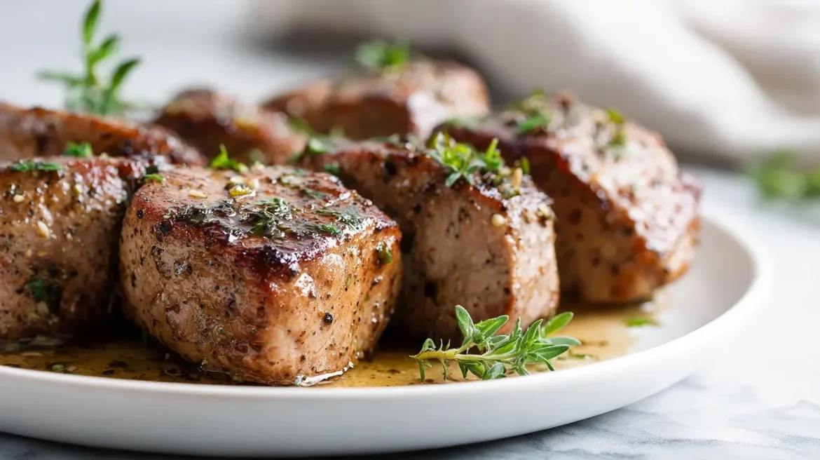 Polędwiczki wieprzowe w Air Fryer na miękko i soczyście.