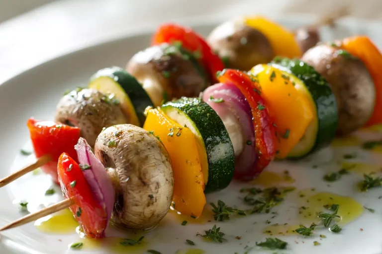 Skrzydełka w glazurze z air fryer na talerzu.