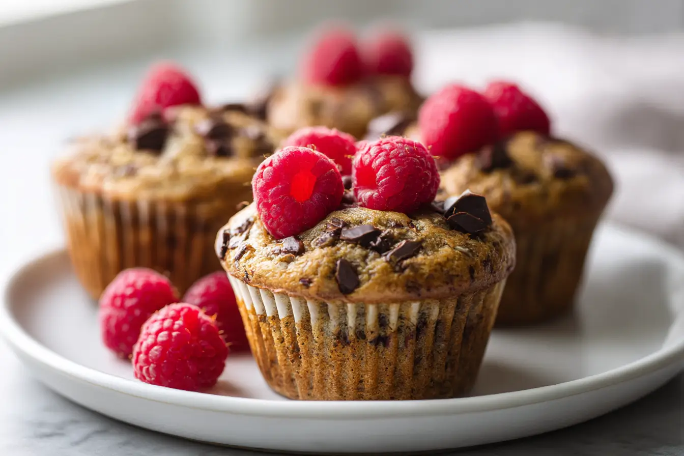 skyrniki z malinami i gorzka czekolada z air fryer