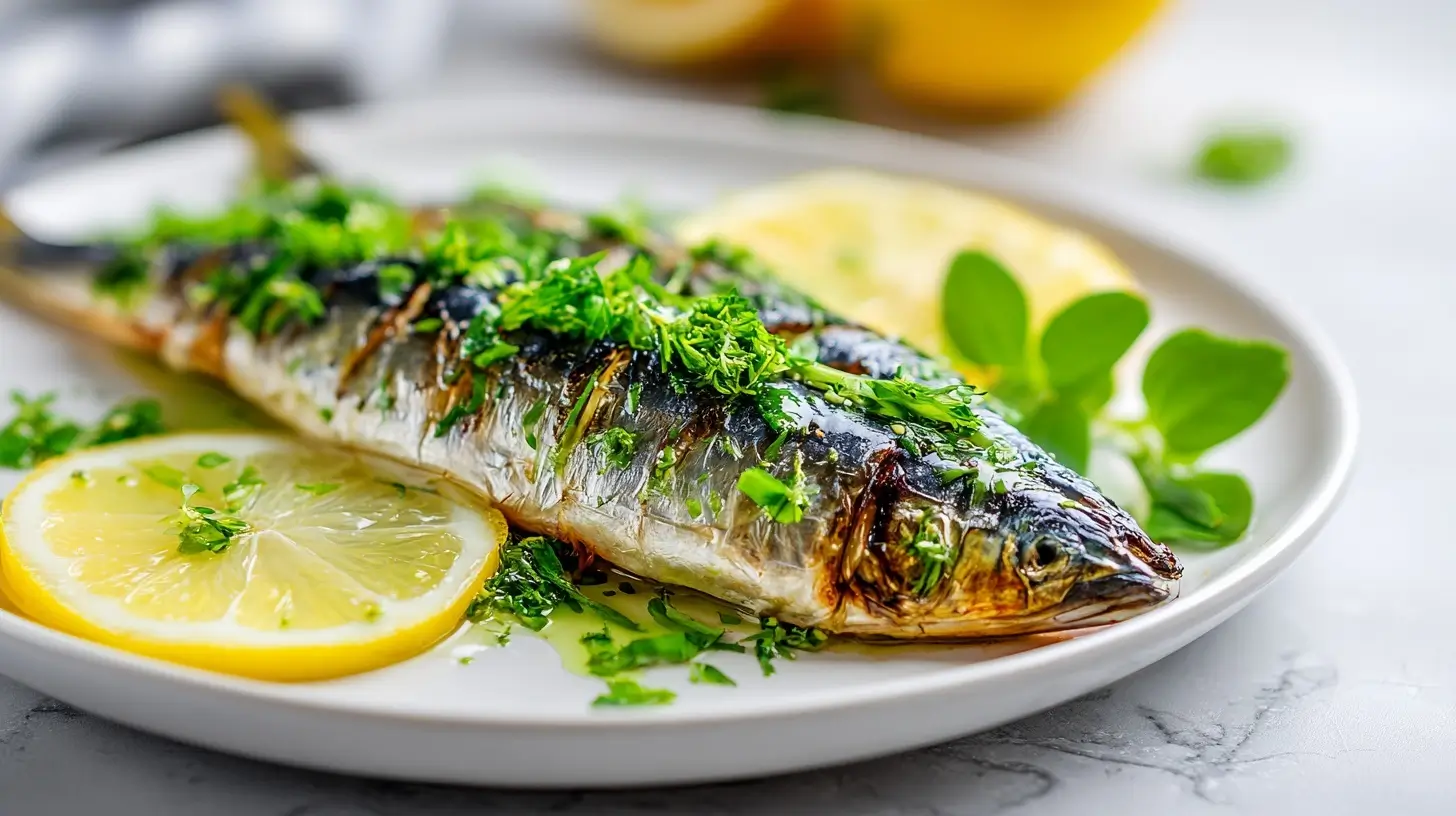 Śledzie pieczone w Air Fryer