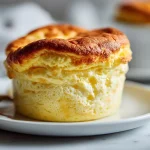 Suflet jajeczny z Air Fryer na talerzu