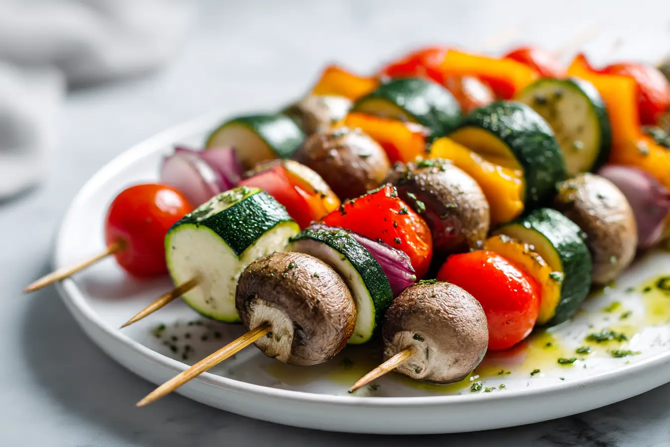 Szaszłyki warzywne z Air Fryer