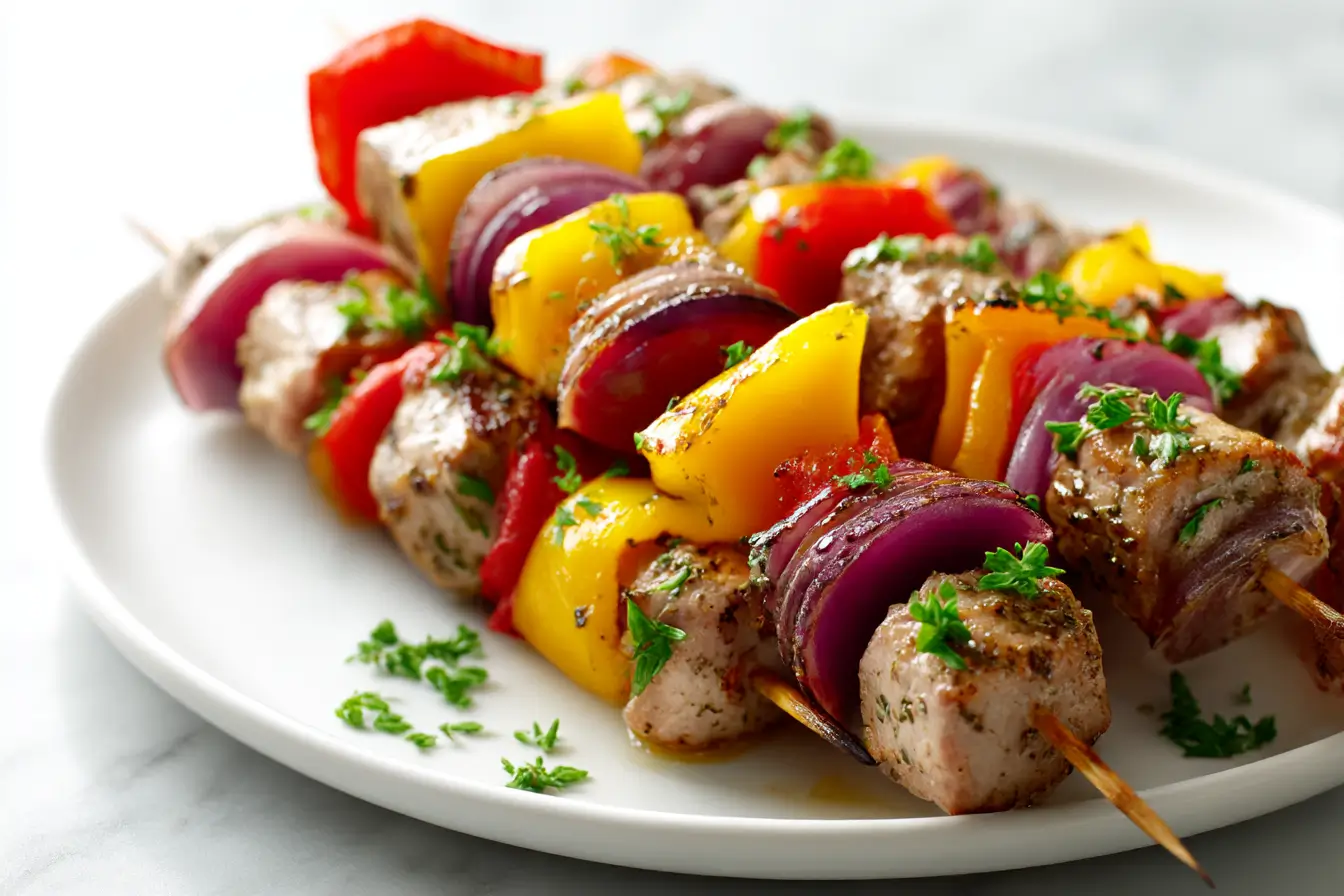 Szaszłyki z karkówki z Air Fryer