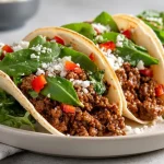 Smaczne tacos z air fryer, idealne na szybki obiad.