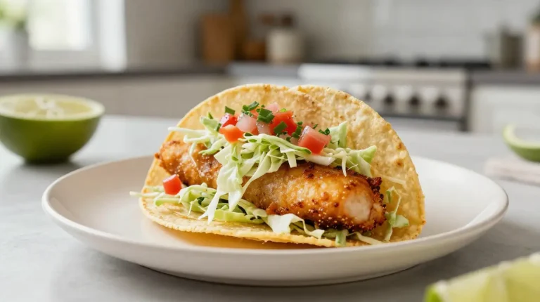 Pyszne tacos z rybą z Air Fryer, idealne na każdą okazję.