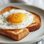 Tosty z jajkiem w środku z air fryer, chrupiące i smaczne na każdą okazję.