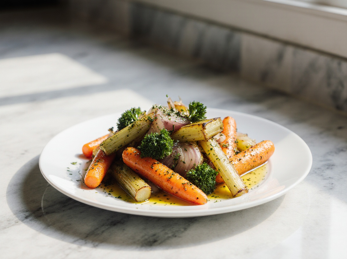 warzywa pieczone na rosol w air fryerze