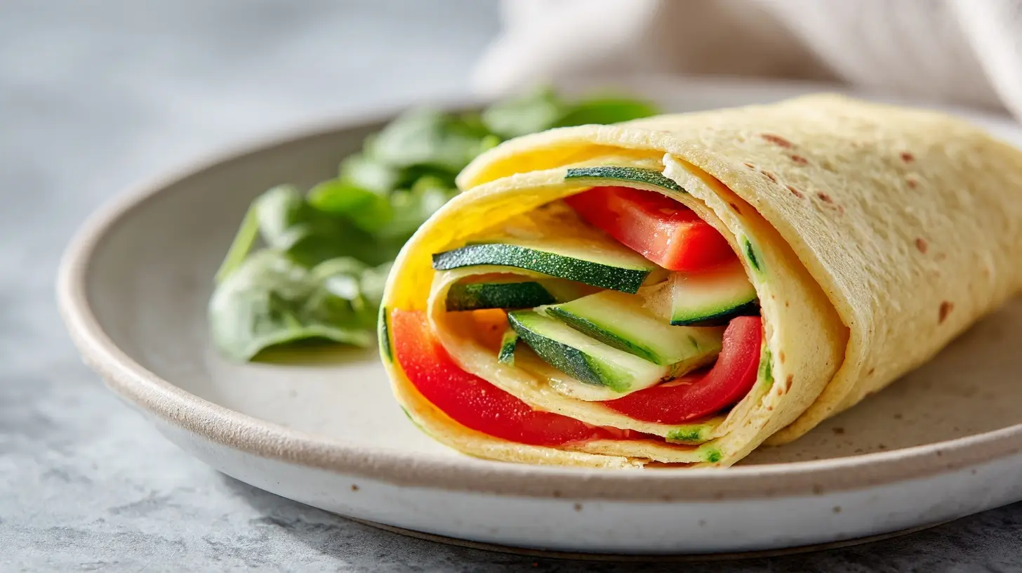 wrap z cukinii w air fryer