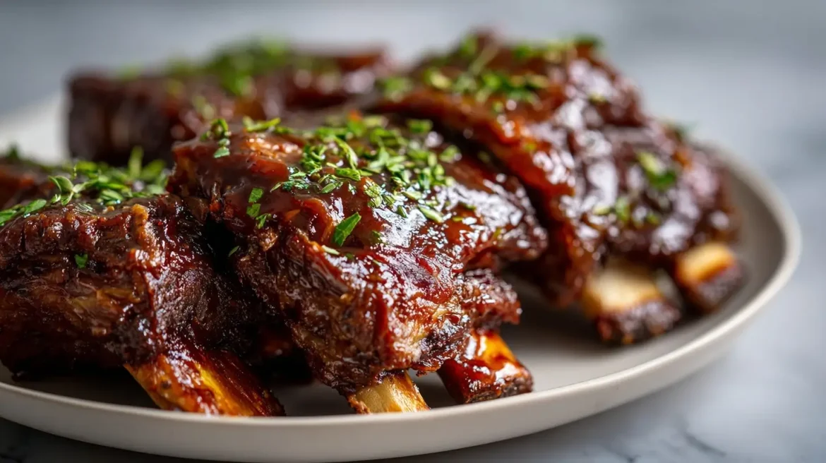 Pyszne żeberka w coca coli z air fryer