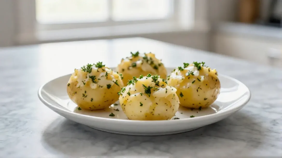 Ziemniaki w mundurkach faszerowane twarogiem z Air Fryer